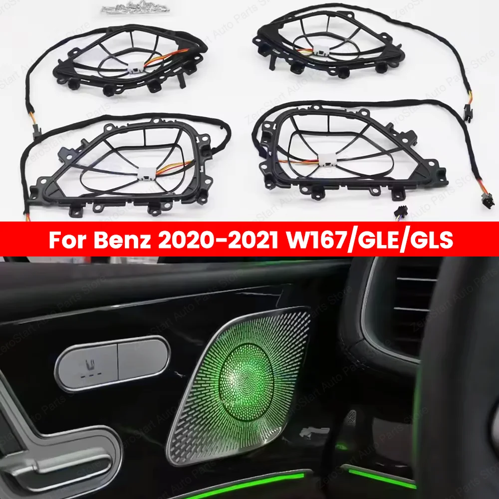 64 Kleur Led Dak Omgevingslicht Voor Mercedes Benz GLE GLS W167 GLE53 GLS63 2020-2025 Autodak Panoramisch dakraam Ambient Refit