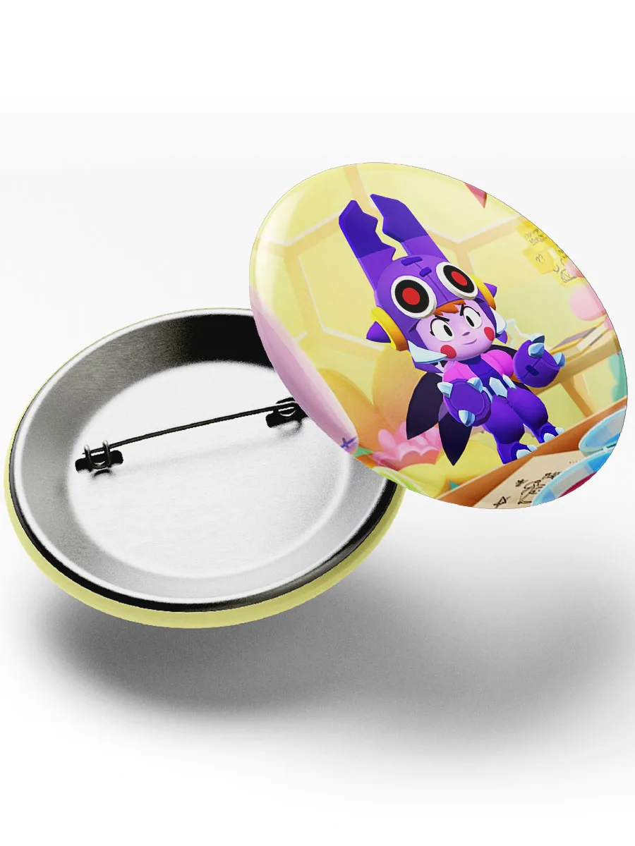 Badge Brawl Stars-мегамуха беа - AliExpress 200000532