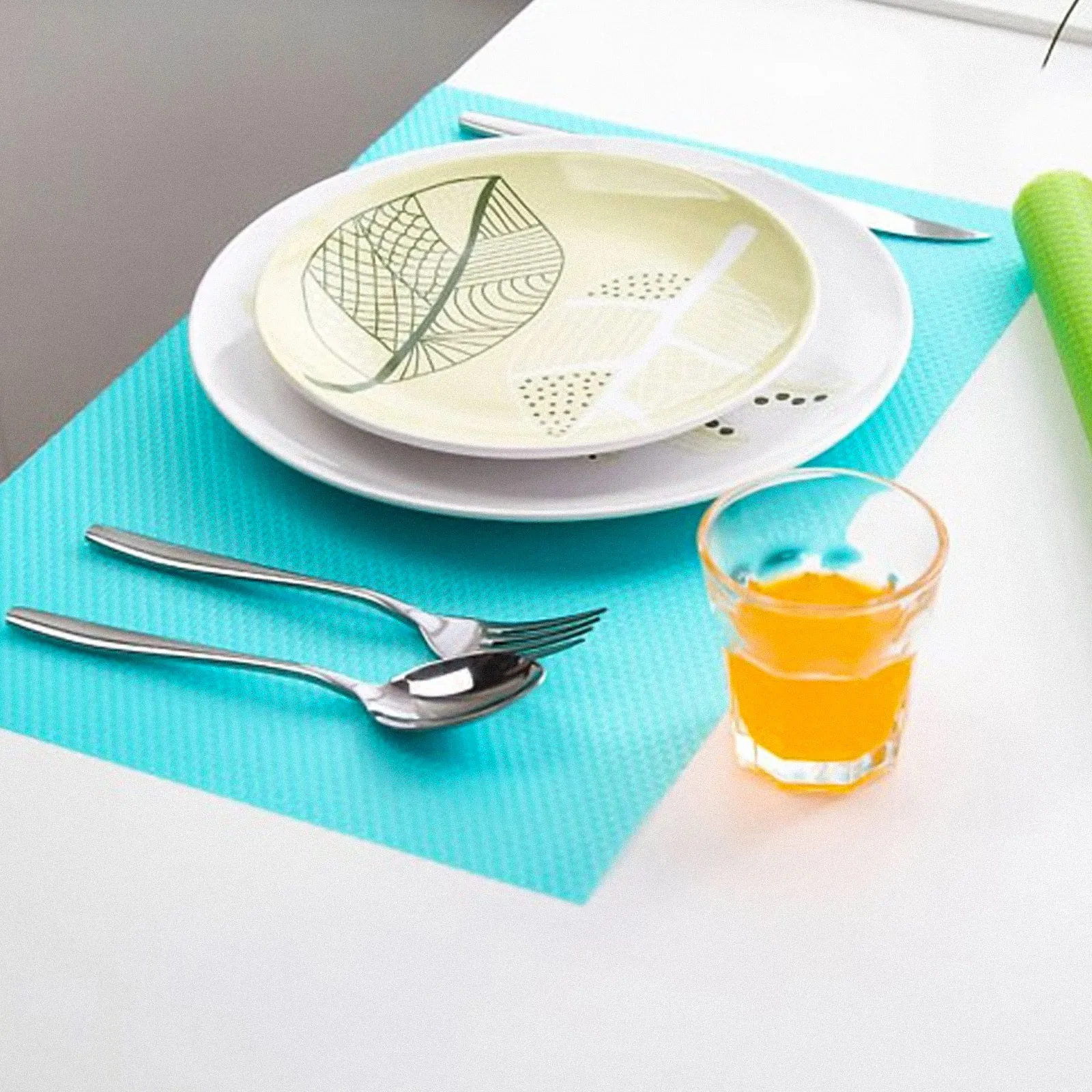 

12pcs Kitchen Anti-Slip Mat Food Grade Pvc Waterproof Non-Stick Refrigerator Shelf Liner For Fridge Drawer Cabinet Mats