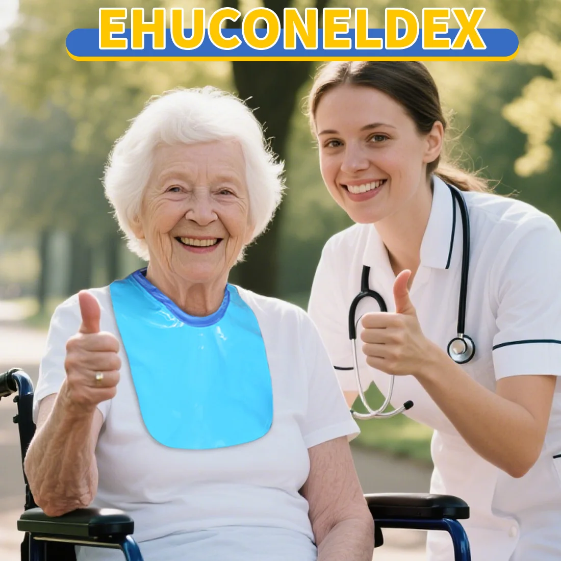 

Ehucon Tracheostomy Shower Cover,Waterproof Shower Shield Neck Stoma Guard,Adjustable Neck Stoma Protector for Tracheostomy