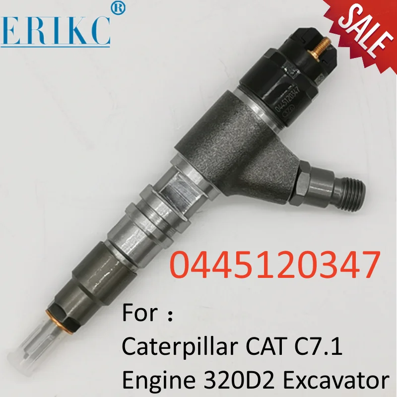 0445120347 Common Rail Injector 371-3974 0 445 120 347 0445 120 347 for Caterpillar CAT C7.1 Engine 320D2 Excavator