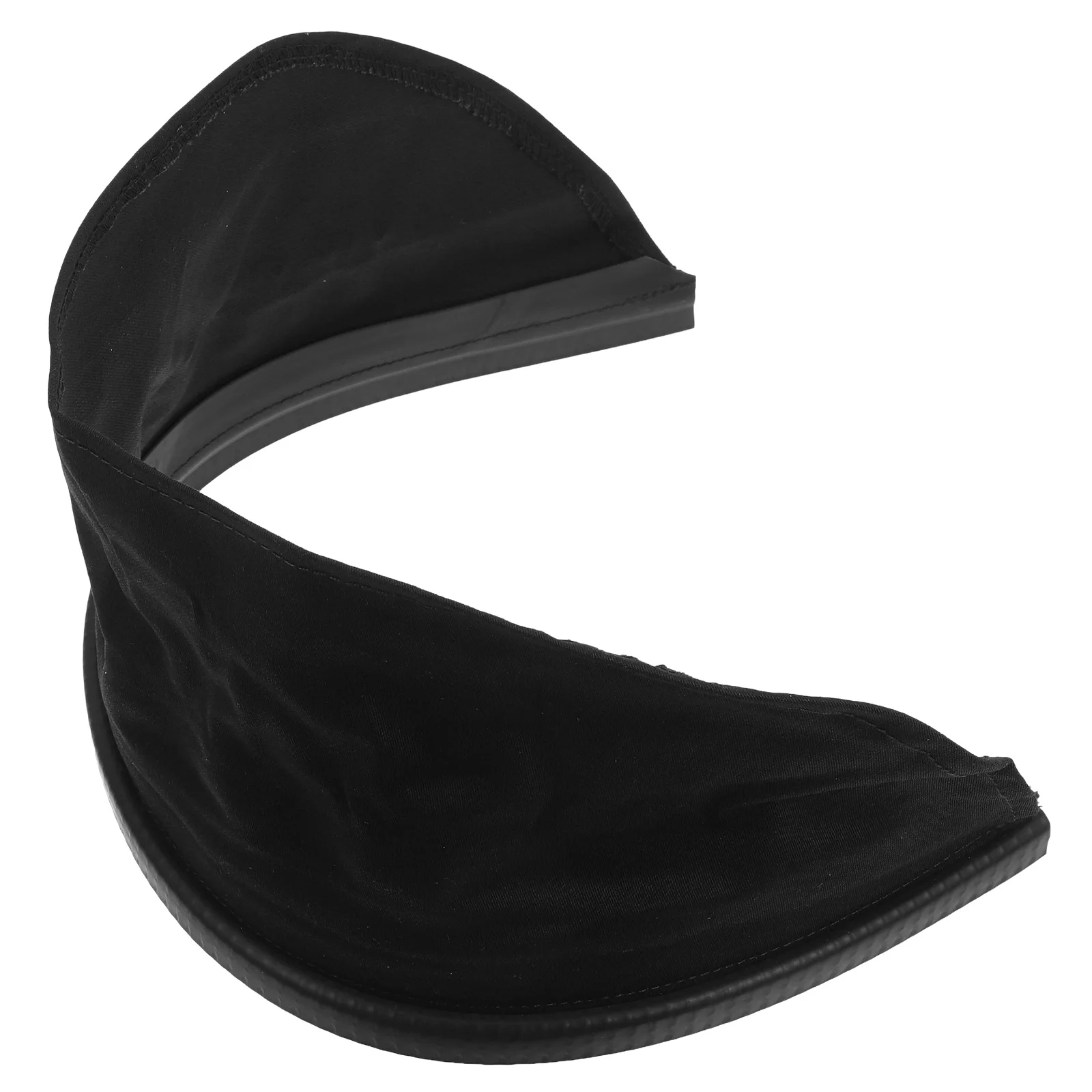 

Welding Neck Protection Hood Detachable PU Wrap Around Adjustable Bib Extended Cover Fire Splash Resistant Neck Protector