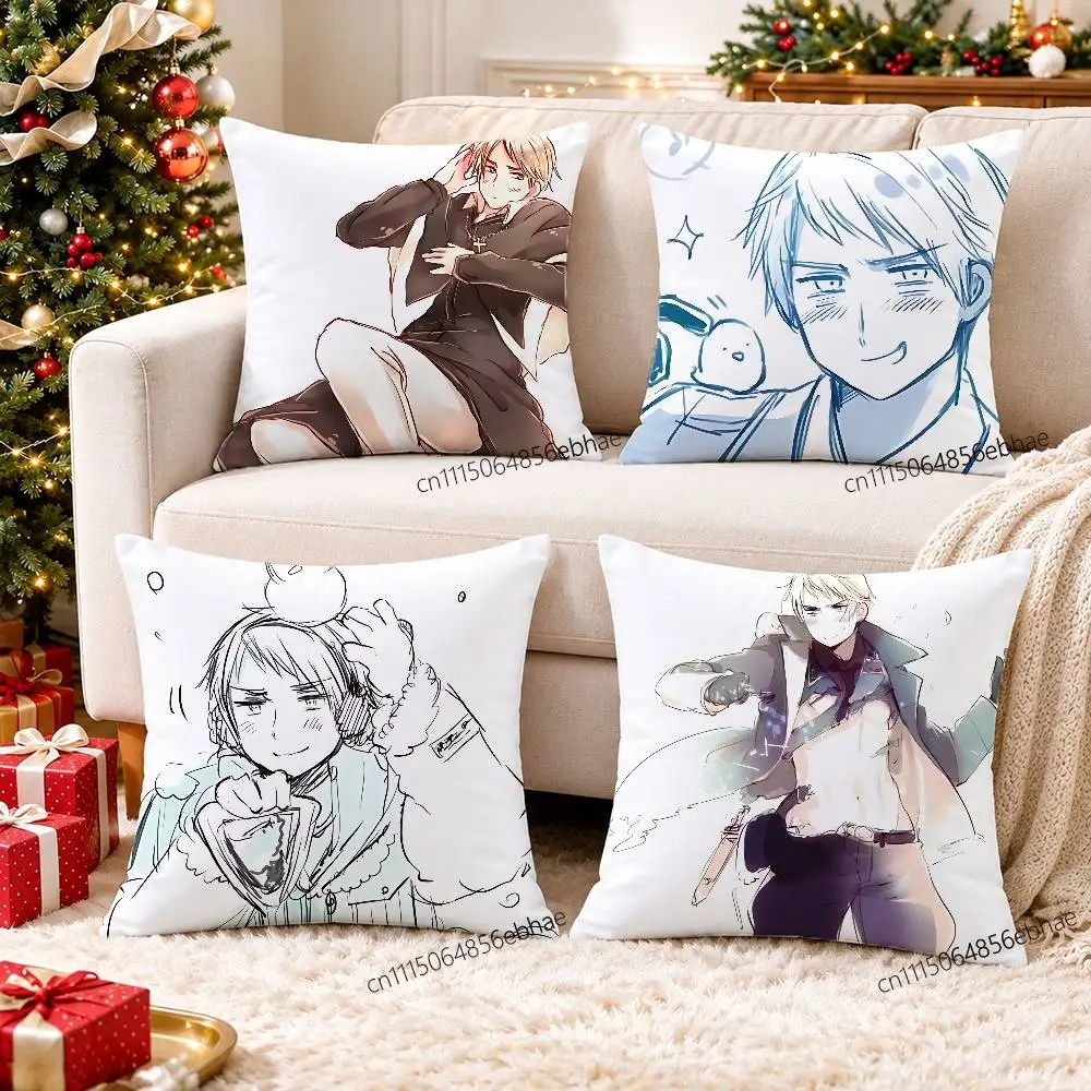 FOR Matthew Hetalia APH Custom Pattern Square Pillowcase Print Throw Cushion Cover Soft Fabric Pillow Cover Holiday Home Decor