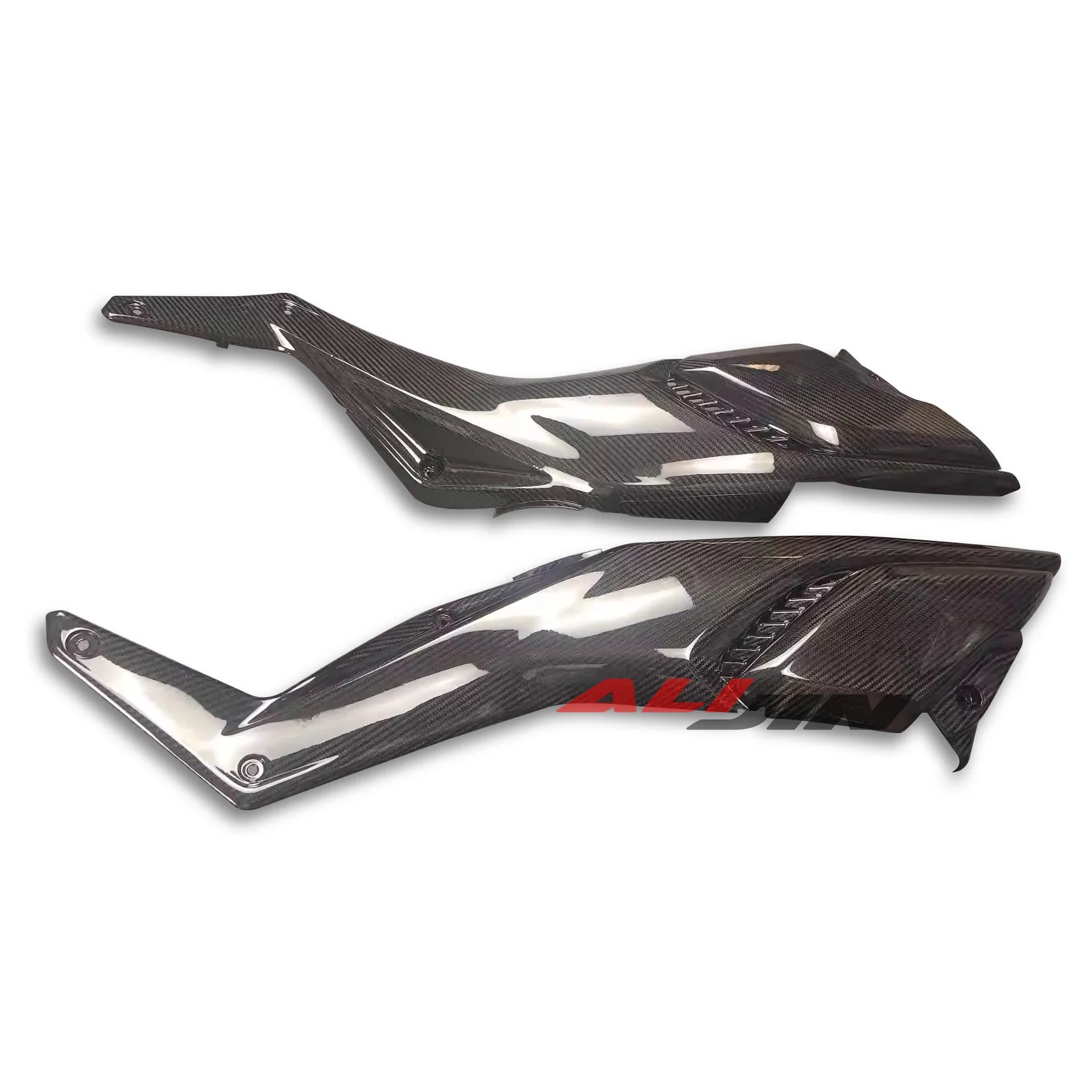 100% Real Carbon Fiber Motorcycle Side Fairing Panel Scooter Cowling Frame Body Kits for YAMAHA Xmax 300 Xmax300 2023+ 2024