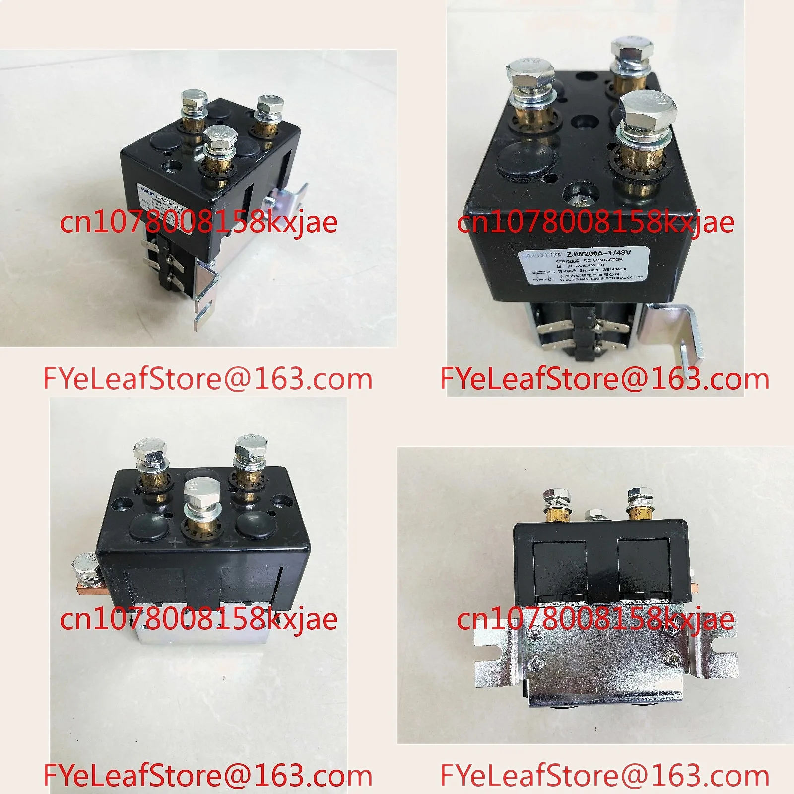 DC88 24V 48V Electric Forklift Contactor DC Contactor Heavy Duty Switch