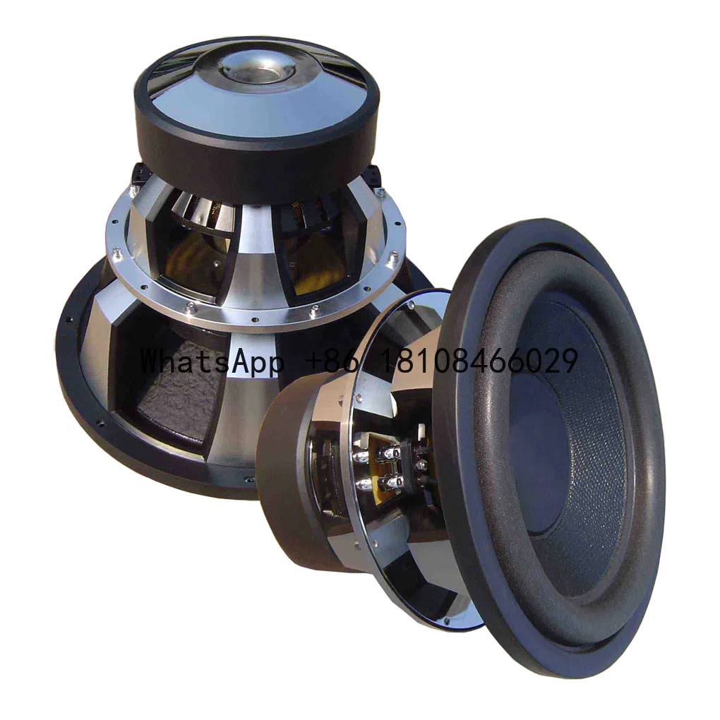 

Double Die Cast Basket 12inch Auto Audio Subwoofer Dual 3inch Voice Coil 1500W Deepened Basket Sub Woofer Long Excursion