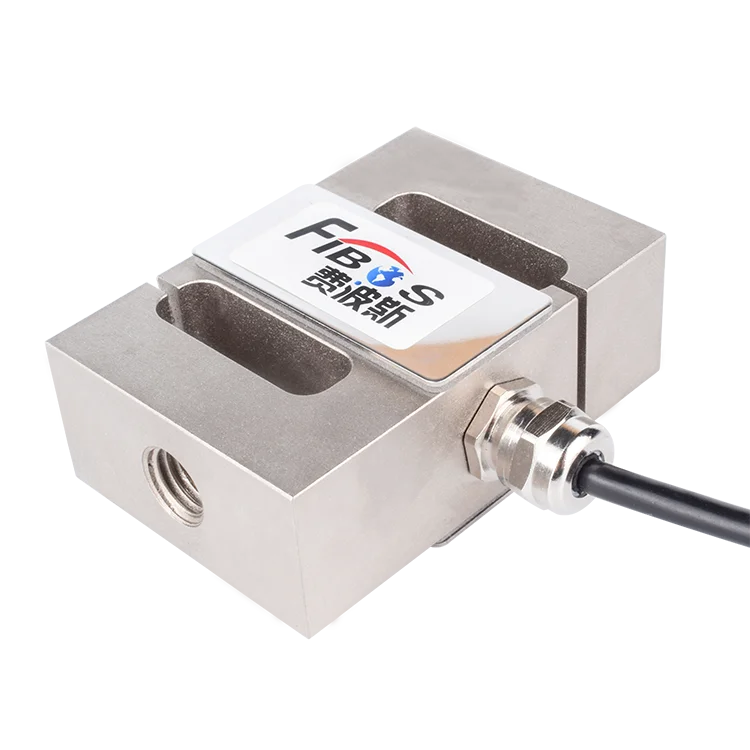 25~500kg 0.75~10t Tension pressure transducer Stainless steel tensile -compressive Load Cell S type tension force sensor