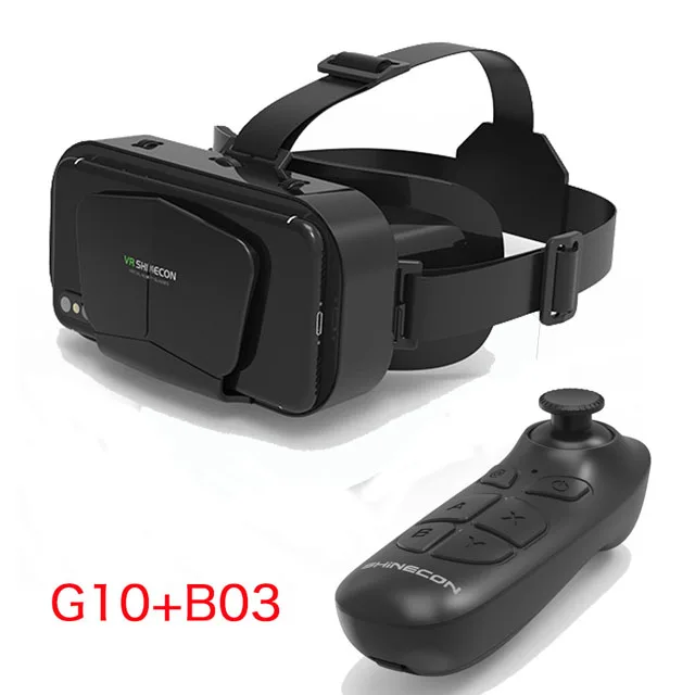 VR SHINECON G10 Giant Screen Glasses 3D Virtual Reality Box Google