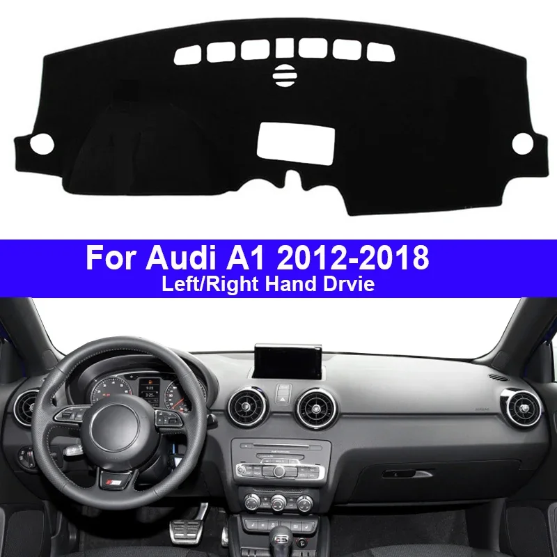 Voor Audi A1 2012 2013 2014 2015 2016 2017 2018 Auto-Accessoires Beschermende Pad Dashboard Hoes Siliconen Antislip Mat Zonnescherm