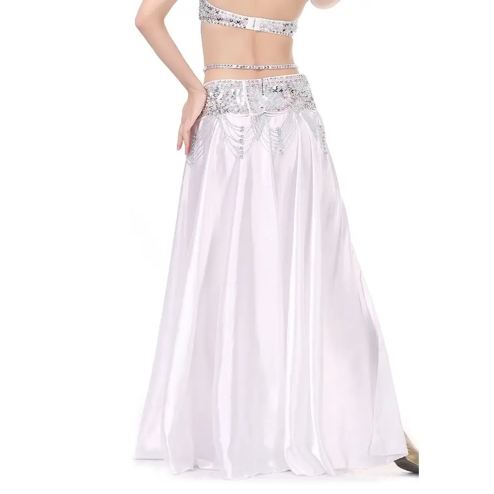 أزياء الشيفون الرقص تنورة مشرقة شرابات الإسبانية تنورة الشمس تنورة البوهيمي تنورة رقص البطن تظهر الأزياء #3