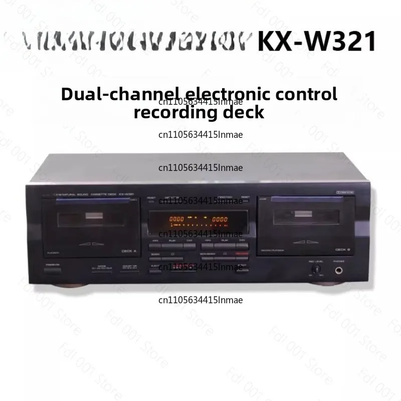 Control Cassette Tape Cassette Player KX-W321 Dual-card Recording Electronic