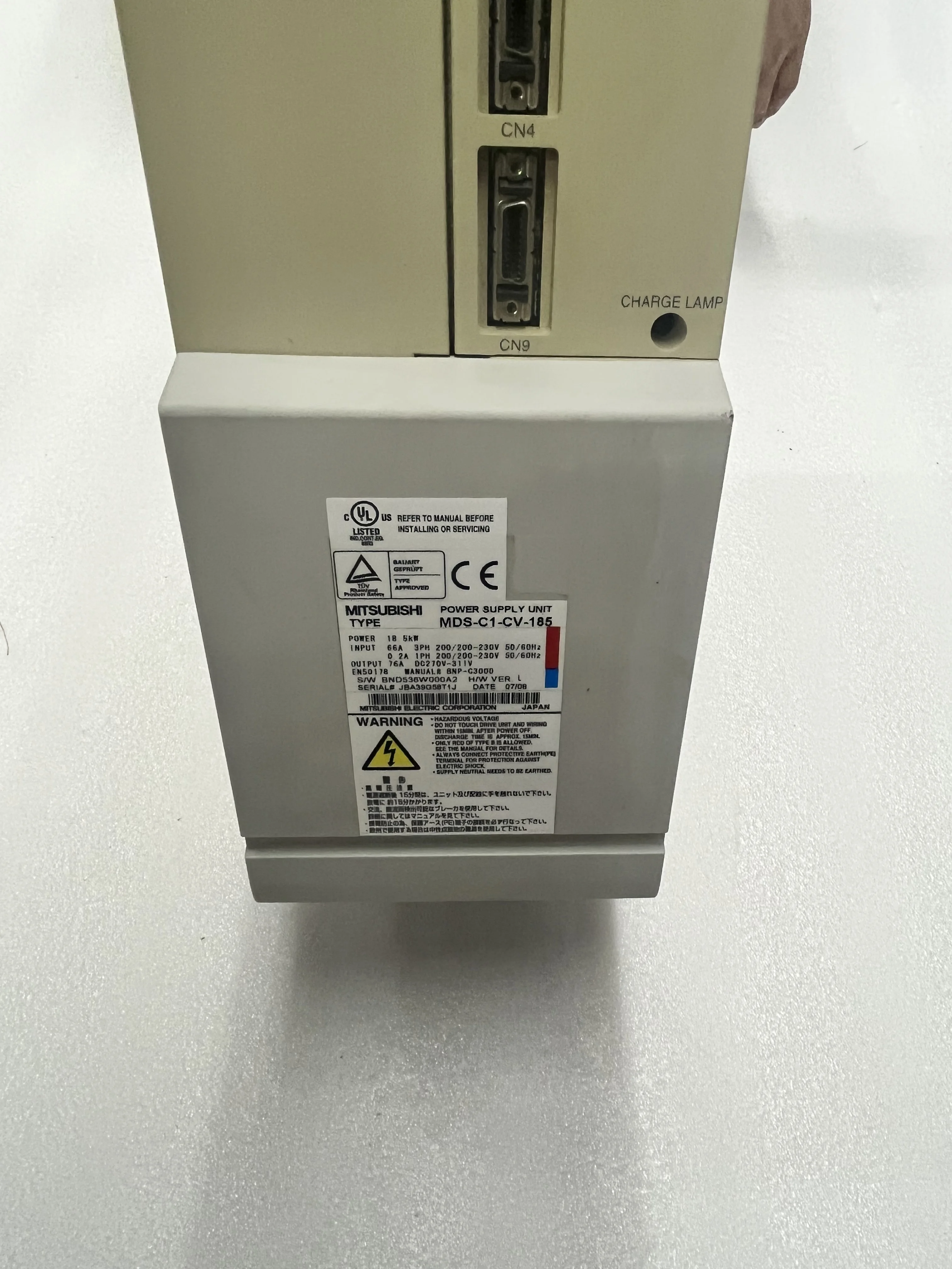 Mitsubishi Power Driver Livraison gratuite MDS-C1-CV-185 mitsubishi Brand New CNC Parts MDS-C1-CV-185