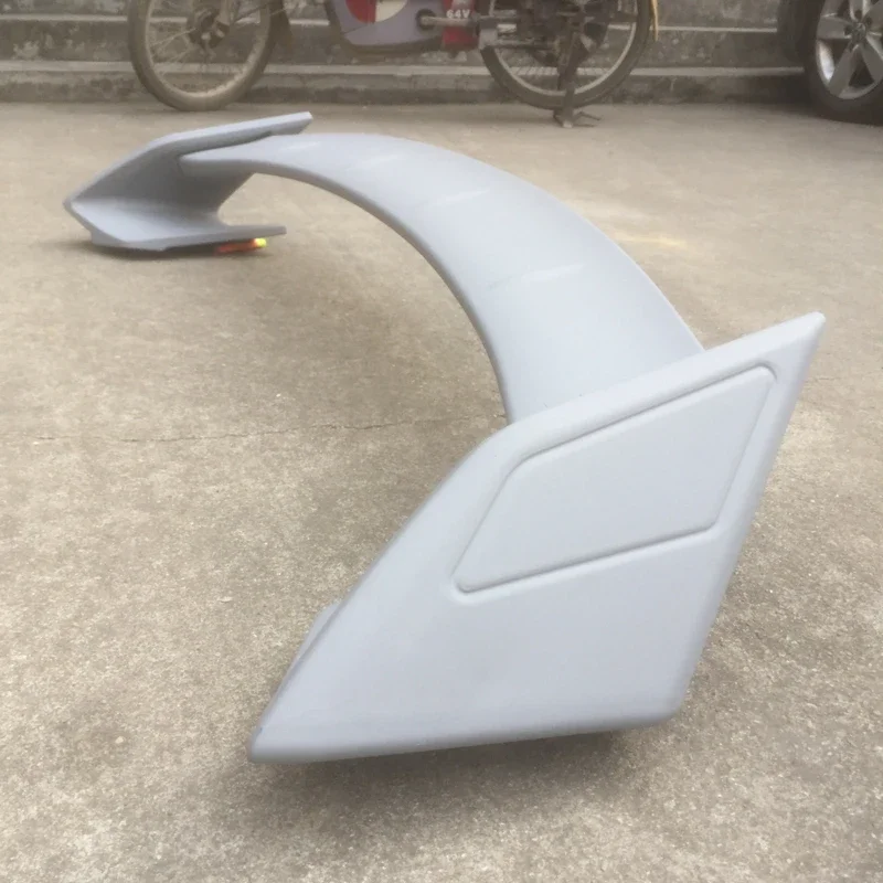 ABS material primer colour rear spoiler for Toyota Prius 2009-2014ROWEN style main interference flow board