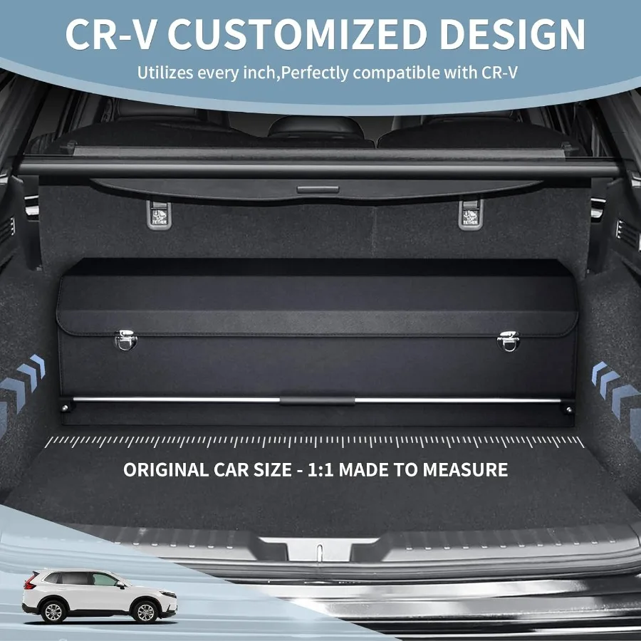 Leather Car Trunk Storage Organizer 2