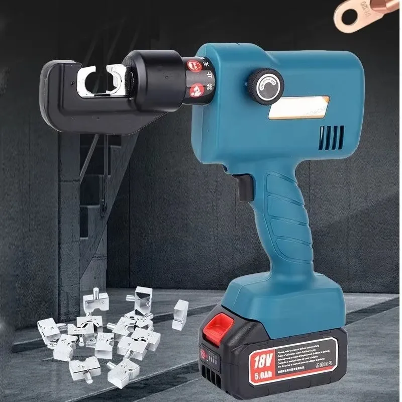 SME-70 Mini Portable Lithium Battery Copper and Aluminum Terminal Hydraulic Clamp