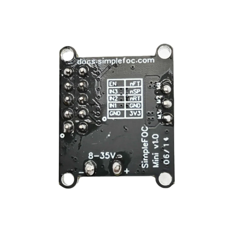 IHaospace DRV8313 Mini FOC DC Borstelloze Motor Driver Board - SVPWM Besturing - 8-30V DC - Max 2,5A - 3,3V LDO Output - Compatibel Met 3,3V En 5V Signalen - Voor Borstelloze Motoren