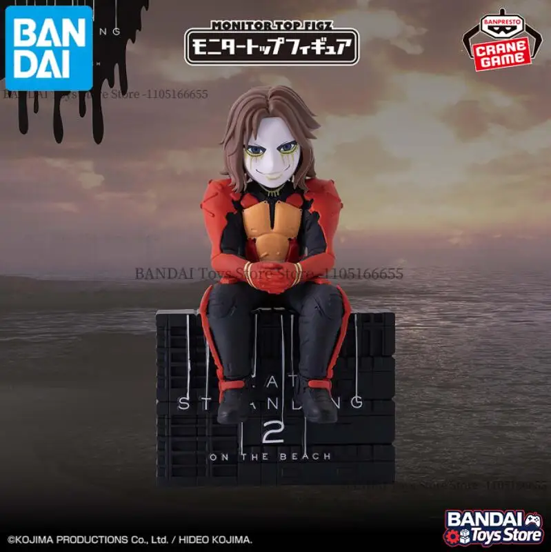 Bandai Original Banpresto Death Stranding 2 On The Beach MONITOR-TOP FIGZ Higgs Monaghan Action Figures Anime Figuras Toys Dolls