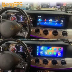 12.3 Inch Touch Screen For Mercedes Benz E-Class W213 2016 2017 2018 2019 LHD RHD Car Radio Multimedia Player Carplay GPS Navig