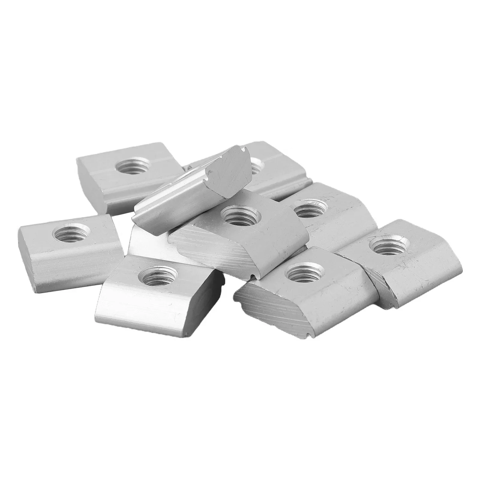 For Framed Solar Panels Framed Panels Clamp Aluminum Solar Clamps For Solar Energy Systems Silver Weatherproof