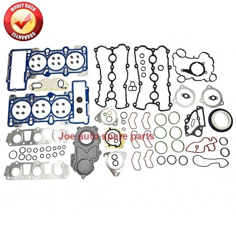 Полный комплект прокладок двигателя для AUDI A4 A5 A6 C6 C7 A7 A8 Q5 Q7 PORSCHE CAYENNE PANAMERA VW TOUAREG V6 3.0 TFSI TSI 08-18