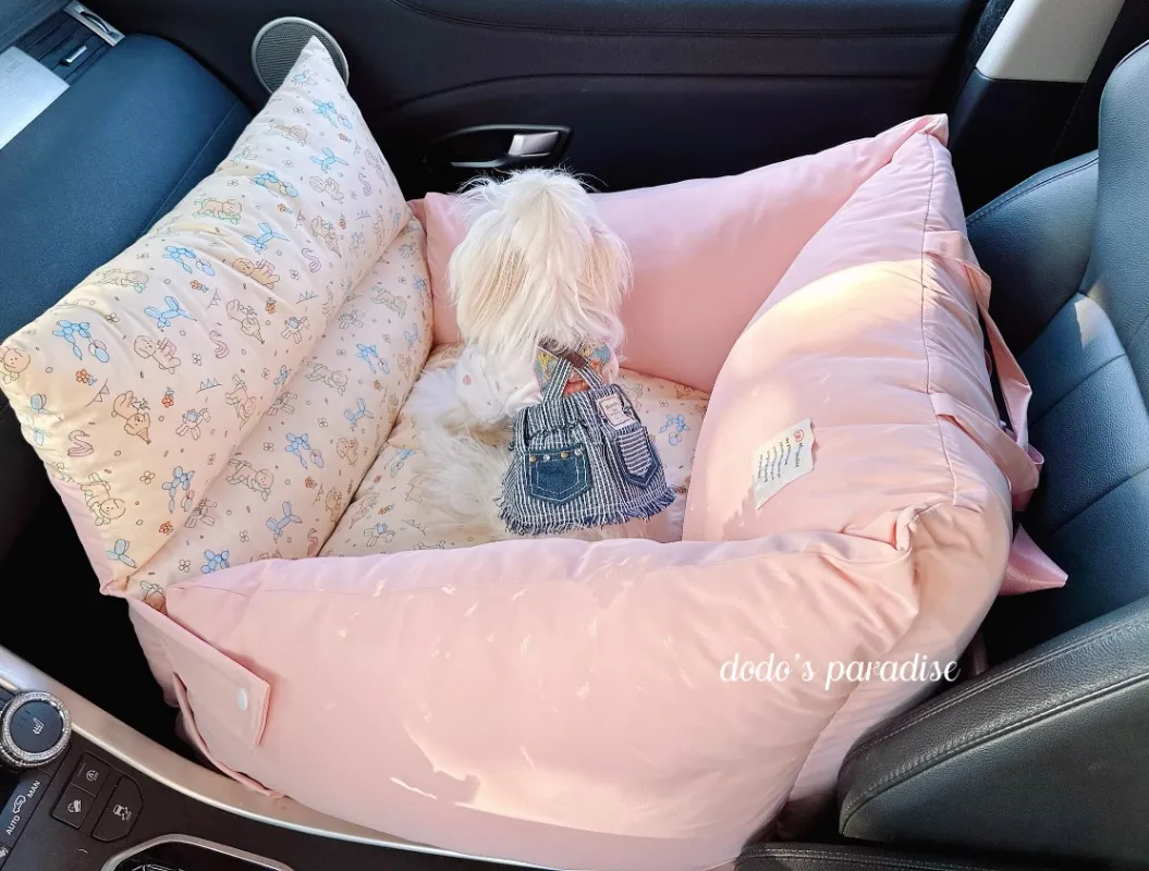 Luxury Removable Washable Pet Dog Kennel Car Seat High Quality Super Soft Lathe Cushion Cat Puppy Bed accessories