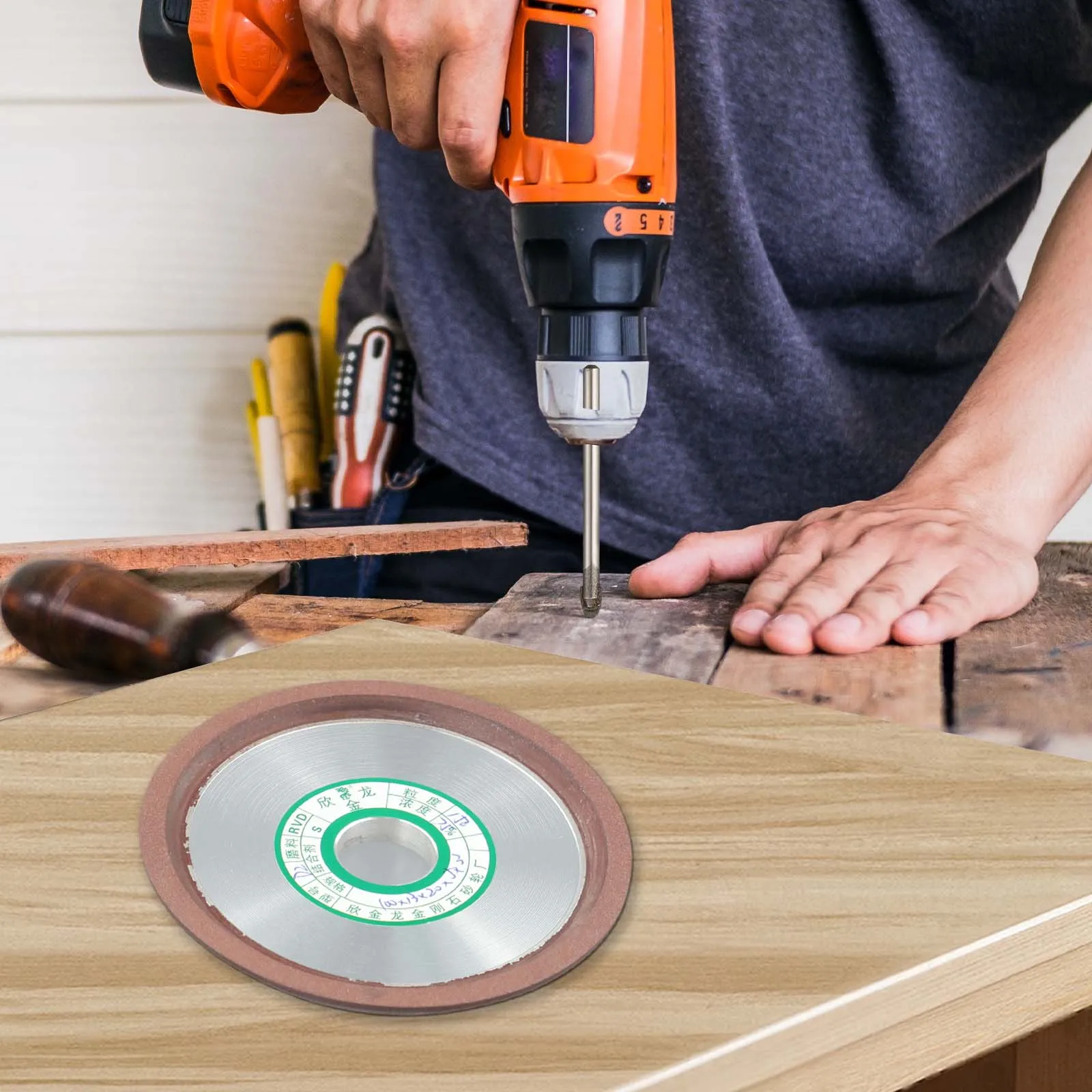 

High Quality Industry Outdoor Home Grinding Wheel Woodworking Accessories Attachment Carbide Resin Grinding Wheel