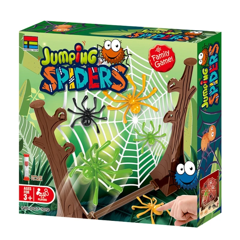  652D Children's Educational Desktop Bouncing Spider Game Toy Party Entertainment Parent and Child Interaction Fun Toy