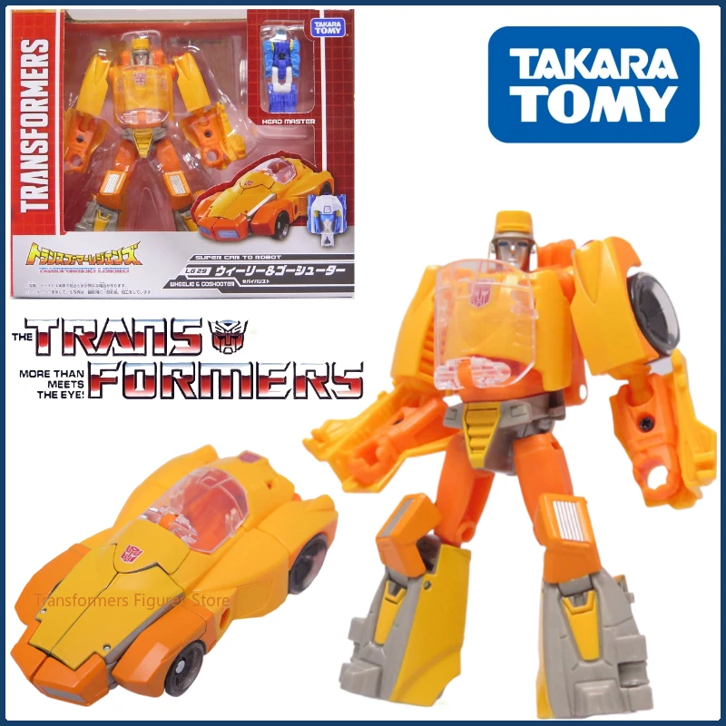 In Stock Takara Tomy Transformers Japanese Series LG-29 Wheelie&Gunsight Figure Model Anime Deformation Robot Festival Toys Gift