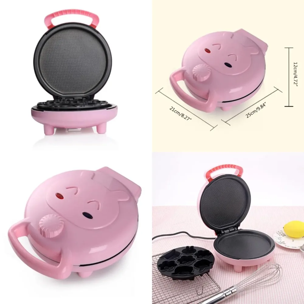 

Convenient Automatic UK 220V Cartoon Waffle Sandwich Breakfast Maker with Unique Features and Easy Operation