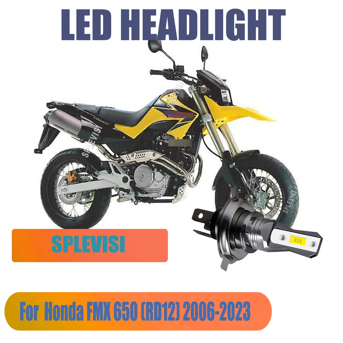

H4 9003 LED Headlight Bulbs luz led para moto For Honda FMX 650 (RD12) 2006 2007 2008 2009 2010 2011 2012 2013 2014 2015-2023