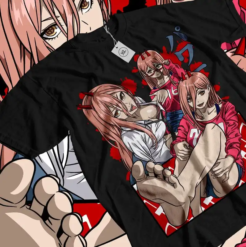 Anime retro T-shirt, 100% cotton, all sizes for men and women Comic lovers