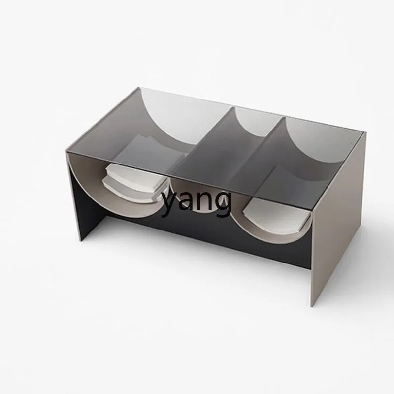 

LTT Italian Style Light Luxury Sofa Side Table Minimalist Side Cabinet Sofa Side Storage Rack