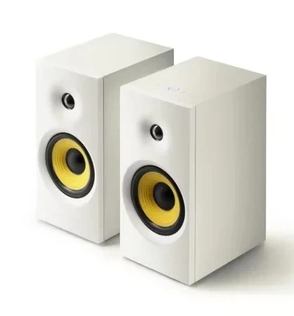 For R1080BT Multimedia Desktop Computer Subwoofer BT 5.0 Wooden Active Speaker 100-240V 50/60Hz 25W