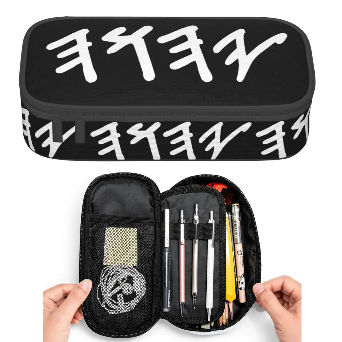 

Old Hebrew Name Of God Yahuah Pencil Cases for Student Pen Box Pencil Bag Big Capacity Pencil Pouch Pen Holder