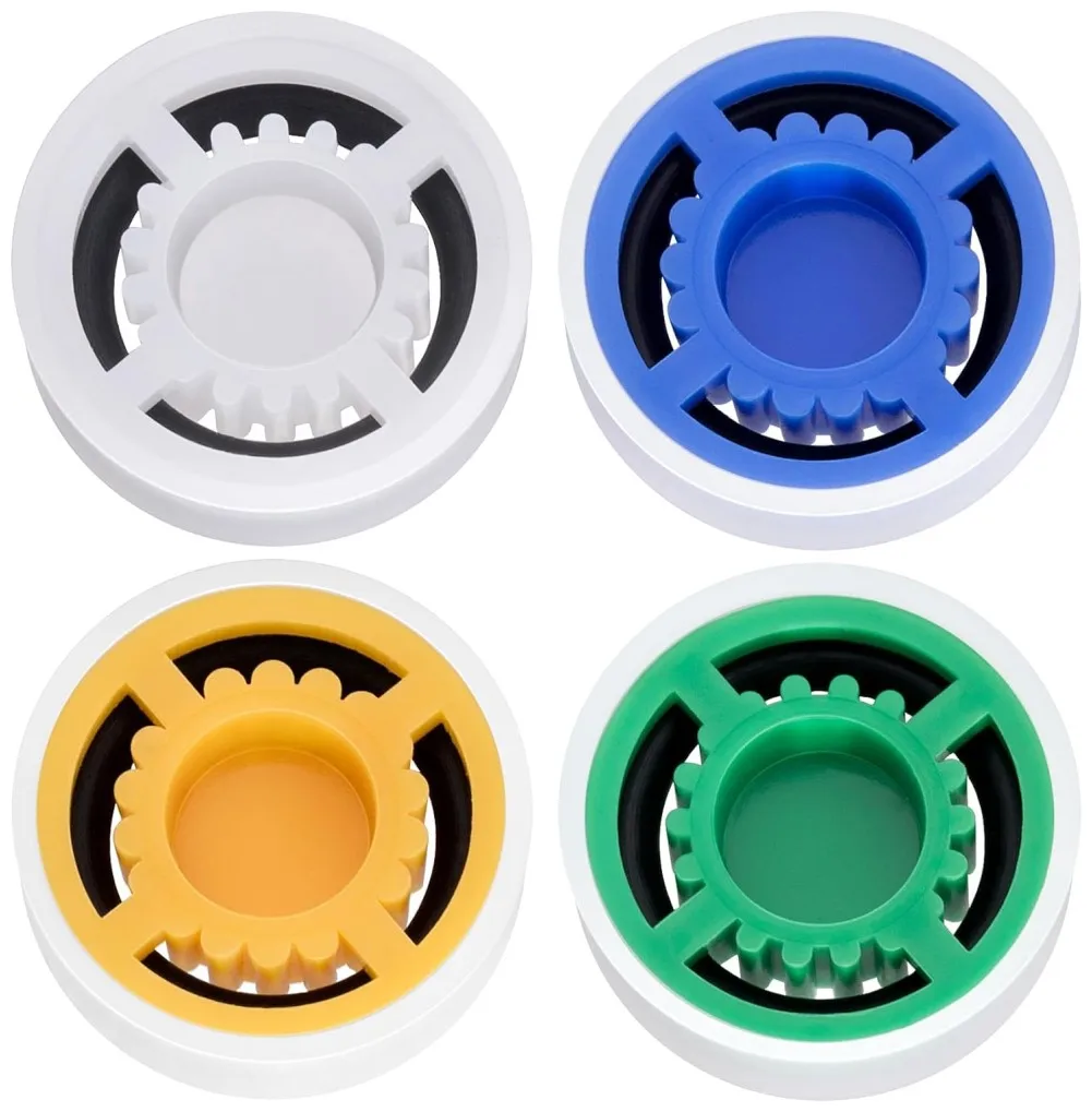 4pcs Shower Head Water Flow Restrictor Set For 1.5 1.8 2.0 2.5 GPM Plastic Flow Limiter Adapter For Bathroom Shower