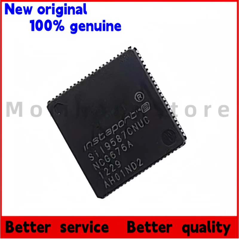 100% 새 SII9287BCN SII9587CNUC SII9587CNUC-3 검정색 플라스틱 쉘