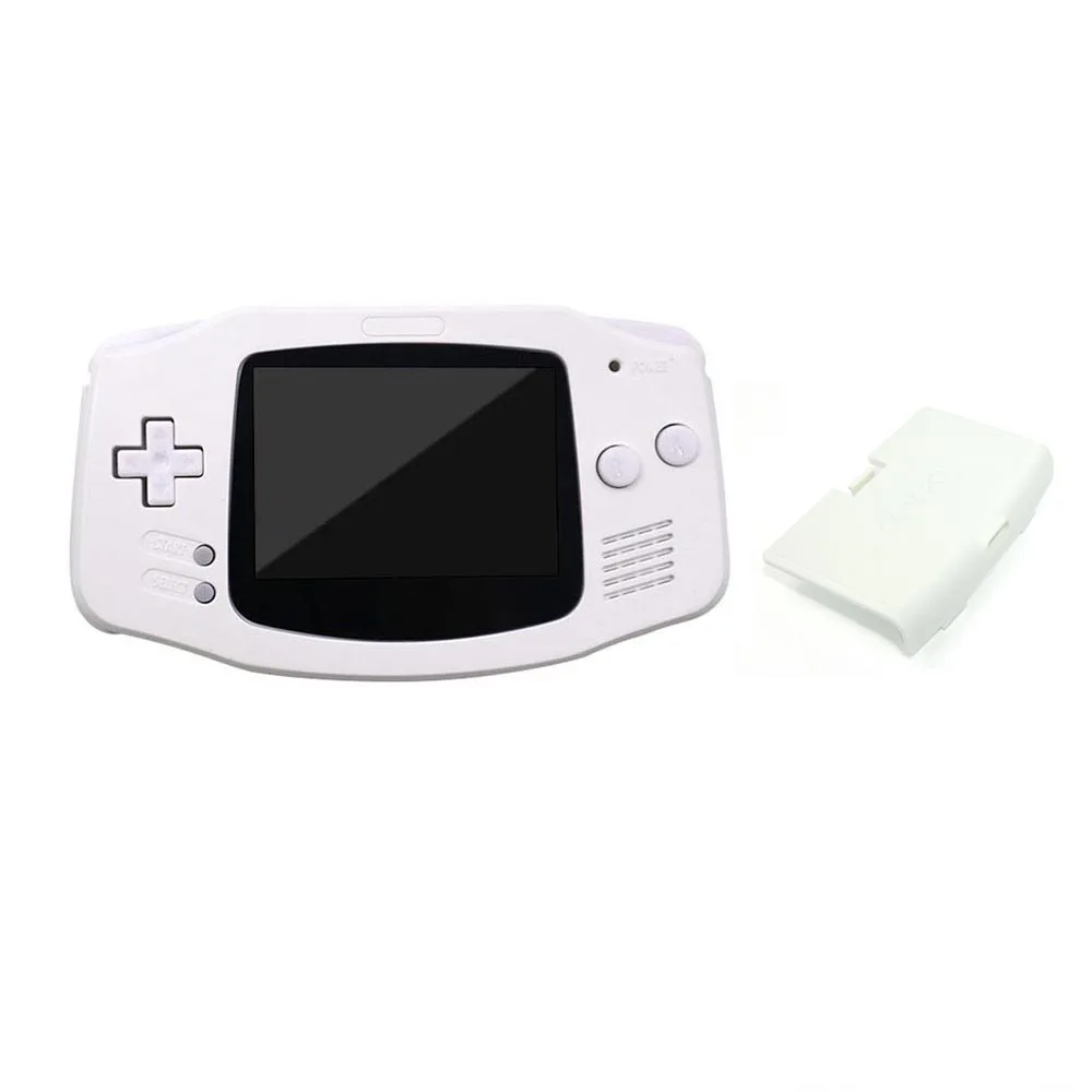 Cubierta de batería tipo C, carcasa completa compatible con kit LCD de retroiluminación laminada GBA V5 y soporte de pantalla GBA V2, botón personalizado