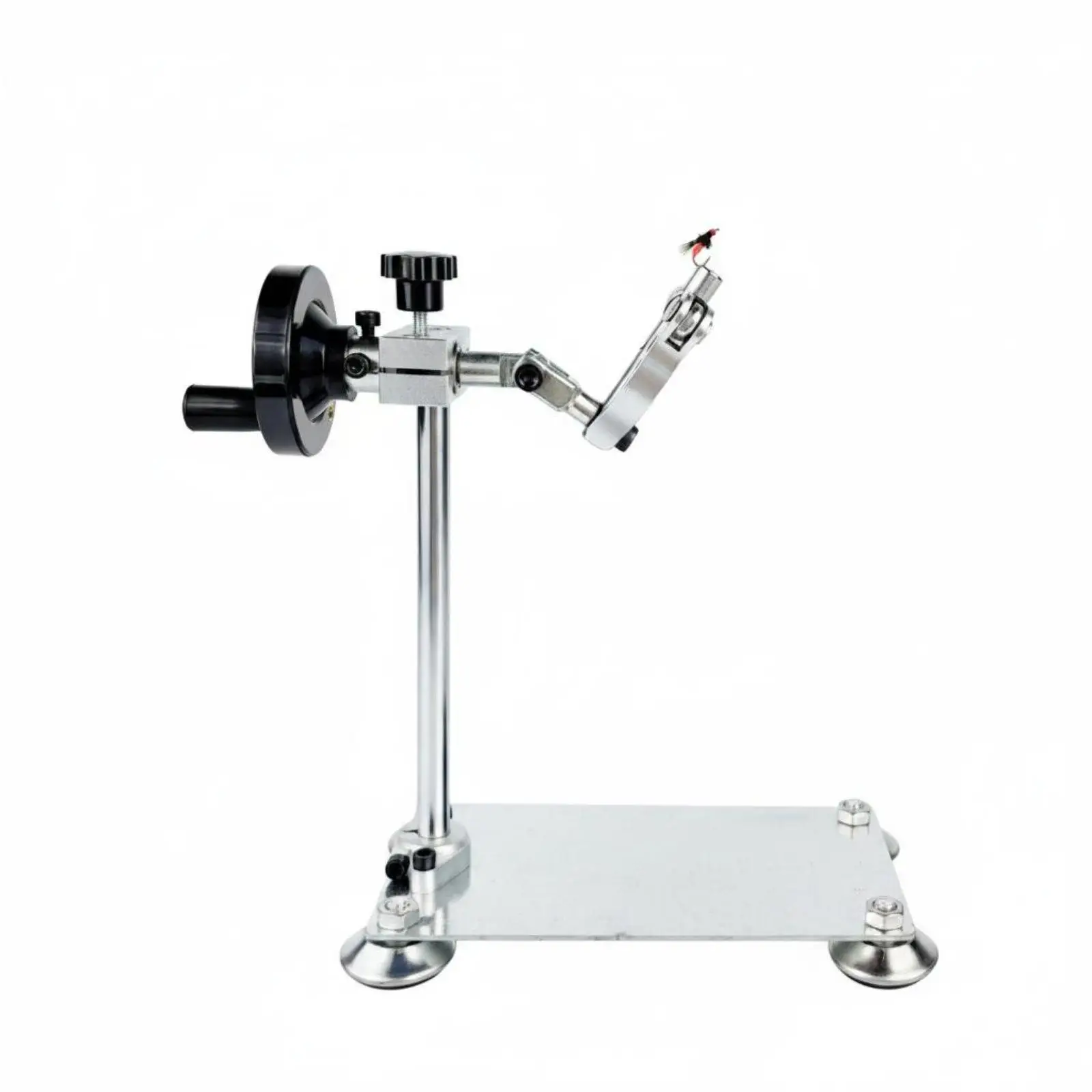 Stable Rotary Fly Vise for Fly Fishing Enthusiasts with Tight Jaw Design and Smooth Rotating Shaft for Tying