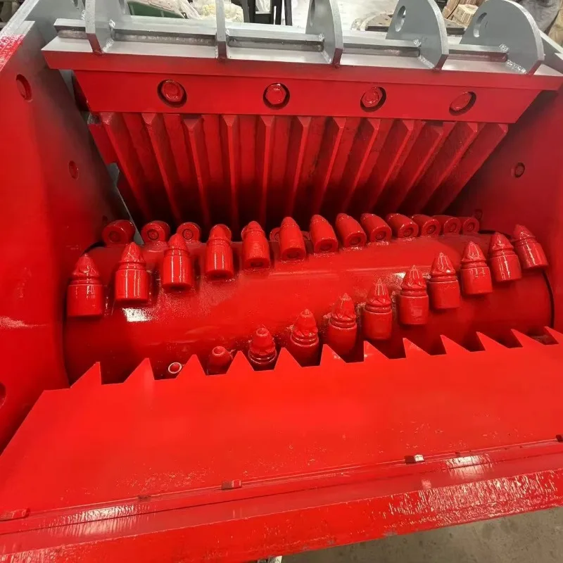 Gangue Gypsum Ceramic Single Tooth Roll Crusher for Construction Waste 1-Year Warranty with Core Motor Gear & Bearing Components