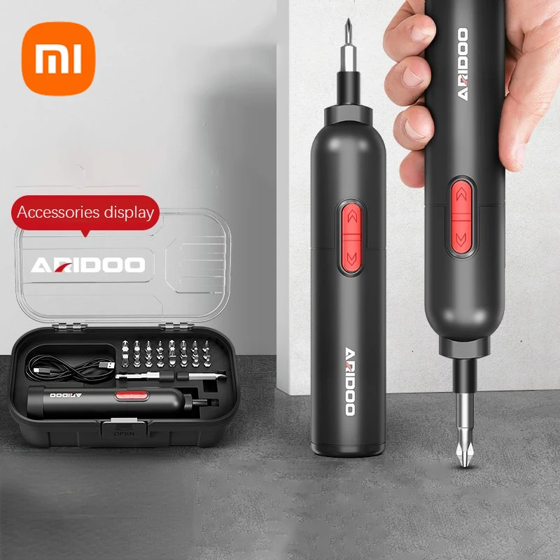 Xiaomi ARIDOO cacciavite elettrico per uso domestico ricaricabile piccolo trapano elettrico Mini cacciavite automatico Set di utensili elettrici