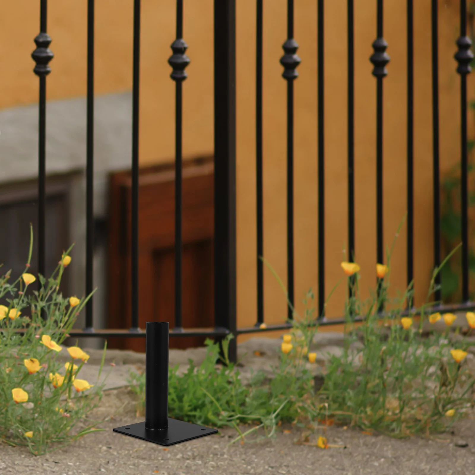 

Feet Support Practical Small Garden Plastic Garden Accessory Base Plastic Practical Fence Part Fence Base Kit Part