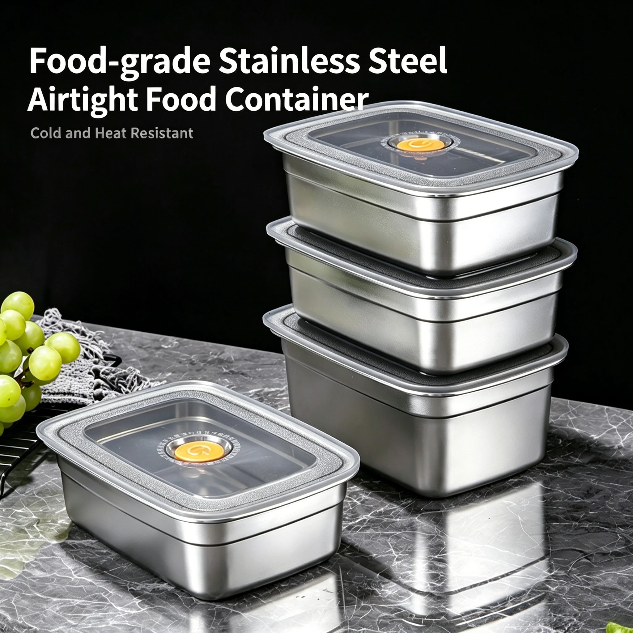 Taşınabilir Dikdörtgen Gıda Sı - Meal Prep Tupperware incelemesi ve fiyatı