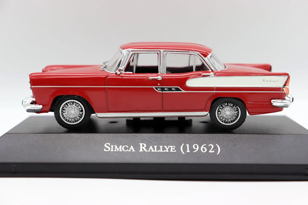 NEW 1:43 Simca Rallye 1962 Model Car of CARROS INESQUECIVELS DO BRASIL For Collection Gift