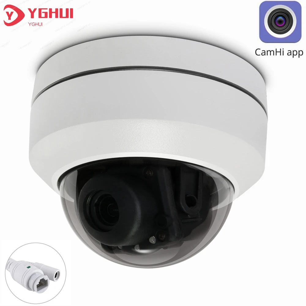 

MINI Speed Dome PTZ IP Camera Outdoor 4X Digita Zoom 5MP Waterproof Security CCTV Camera CamHi APP