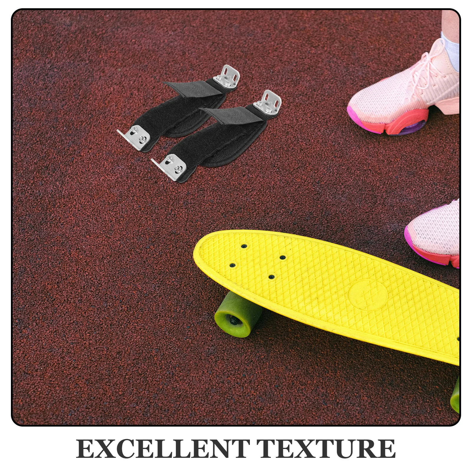 1Pair Skateboard Foot Band Strap Adjustable Heavy Duty Nylon Alloy Foot Fixing Strap for Skateboard Accessories