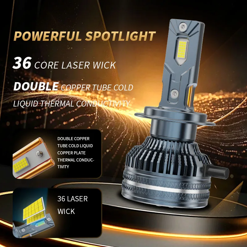 

2 светодиодные лампы для фар H7 H11 H8 H4 9005 HB3 9006 H1 H3 9012 HB2 12V 24V для BMW F10 E90 X5 E5 VW Caddy Toyota и других аксессуаров