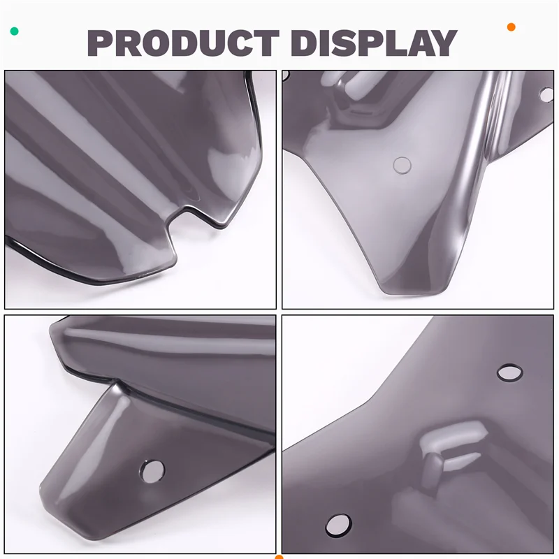 

Motorcycle Windshield Windscreen Visor Viser Sport Accessories Kit For 125 Duke 390Duke 125 DUKE 390DUKE 2024 Smoke Gray