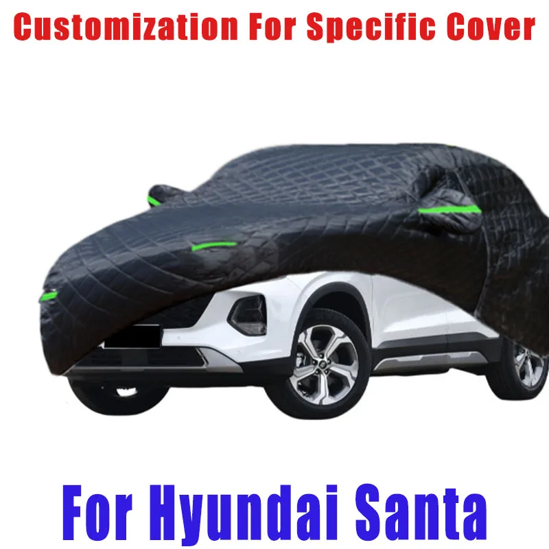 

For Hyundai Santa Hail prevention cover auto rain protection, scratch protection, paint peeling protection, car Snow prevention