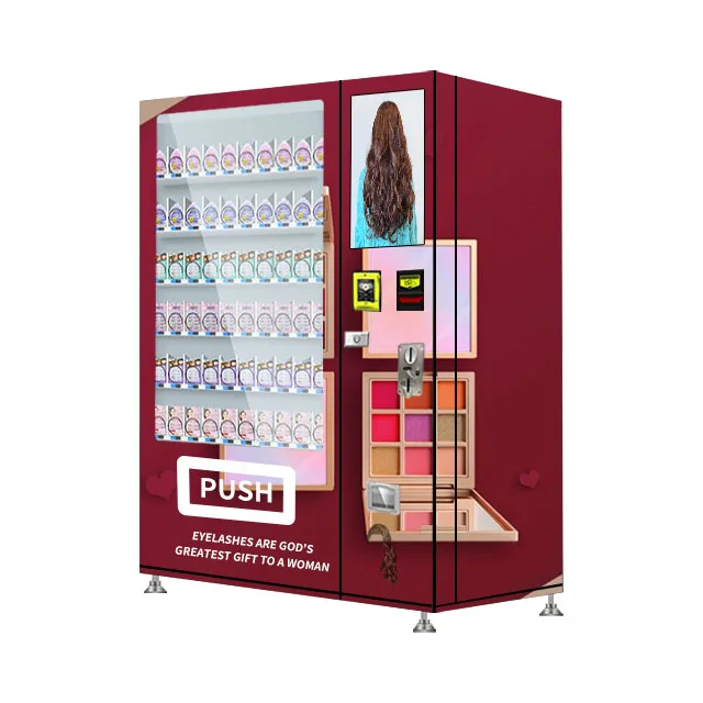 آلة بيع طلاء الأظافر VEM لمستحضرات التجميل ذات الخدمة الذاتية عبر الإنترنت على مدار 24 ساعة