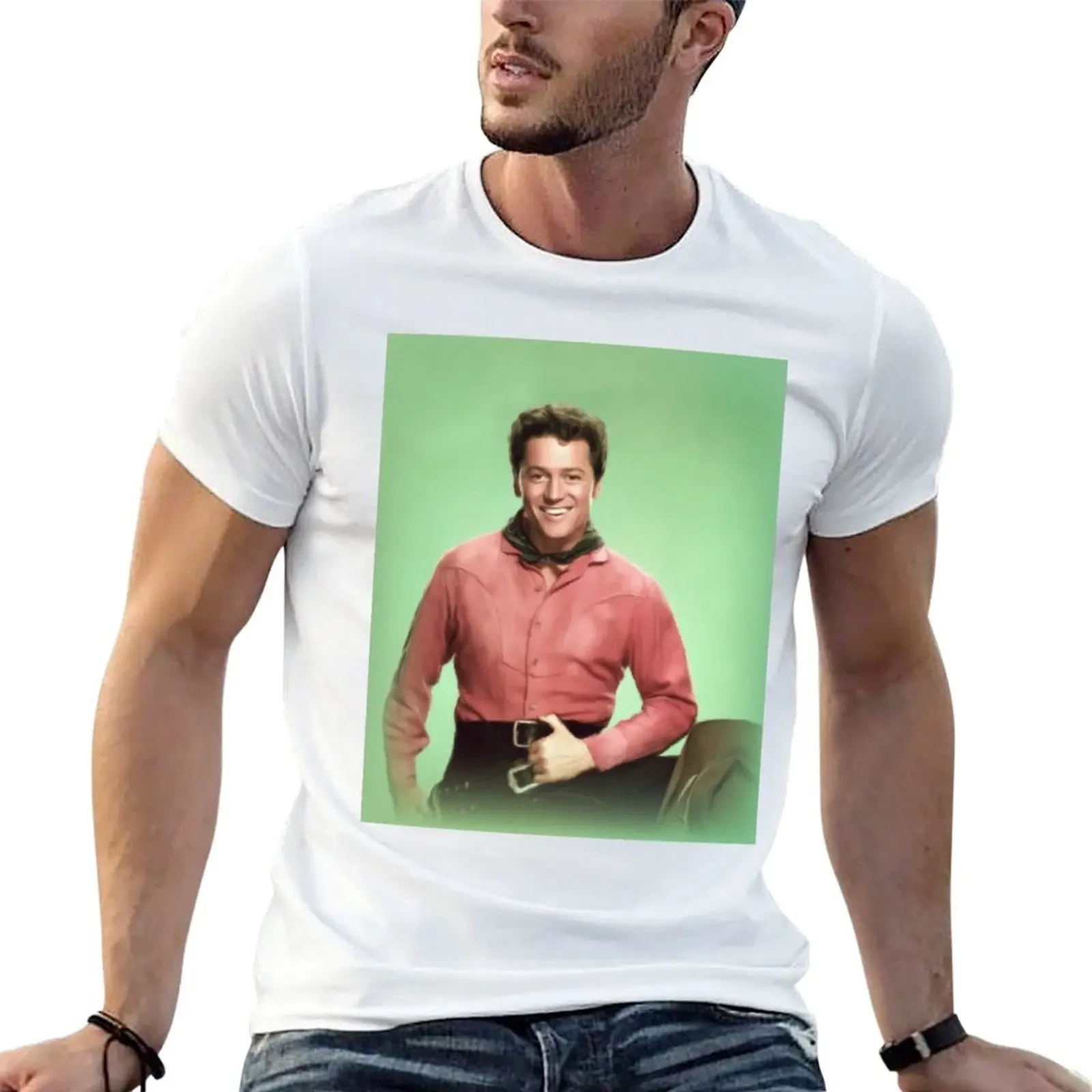 Gordon MacRae, Singer and Actor T-shirt Aesthetic clothing tops boys animal print tees t shirts for men pack